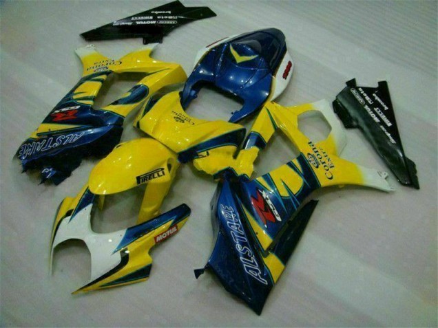 Jaune Carénages Suzuki GSXR 1000 K7 2007-2008 Jaune Carénages Suzuki GSXR 1000 K7 2007-2008