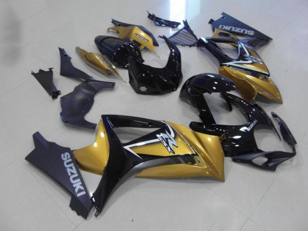 Or Noir Carénage Suzuki GSXR 1000 K7 2007-2008 Or Noir Carénage Suzuki GSXR 1000 K7 2007-2008