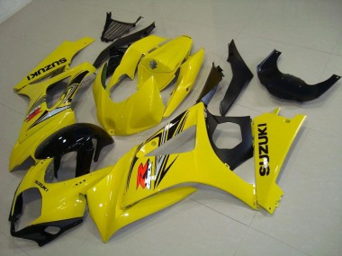 Jaune Carénage Suzuki GSXR 1000 K7 2007-2008 Abordables