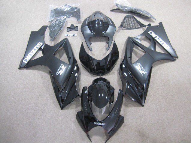 Noir Kit Carénages Suzuki GSXR 1000 K7 2007-2008 Noir Kit Carénages Suzuki GSXR 1000 K7 2007-2008