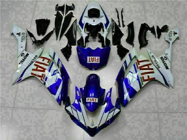 Bleu Kit Carénages Complet Yamaha R1 2007-2008