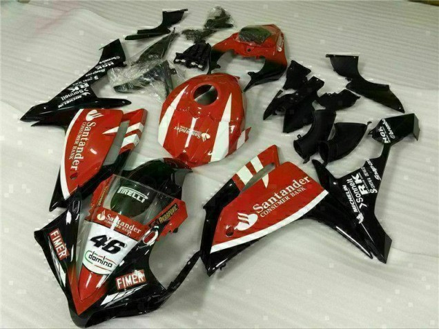 Rouge Carénage Yamaha R1 2007-2008 Rouge Carénage Yamaha R1 2007-2008