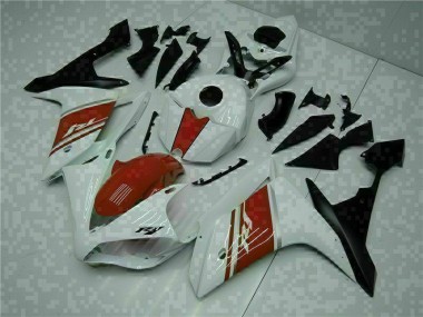 Blanc Carrosserie Yamaha R1 2007-2008 Abordables