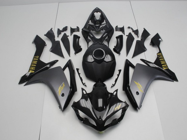 Gris Noir Carénage Yamaha R1 2007-2008 Gris Noir Carénage Yamaha R1 2007-2008