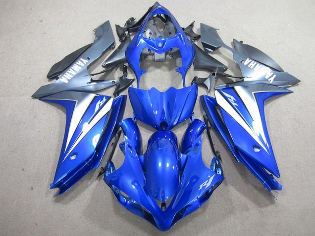 Bleu Argent Carénage Yamaha R1 2007-2008