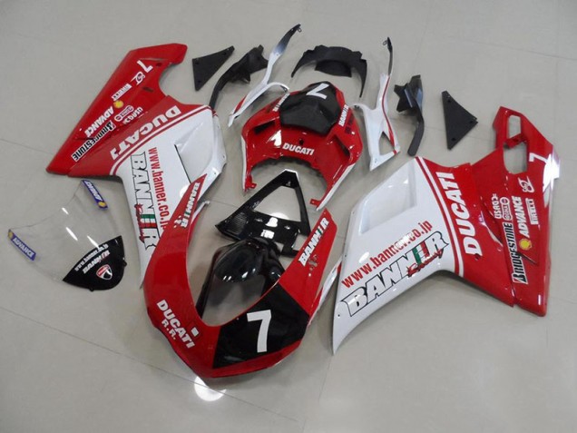 Bannière 7 Carénage Ducati 848 1098 1198 2007-2014 Bannière 7 Carénage Ducati 848 1098 1198 2007-2014
