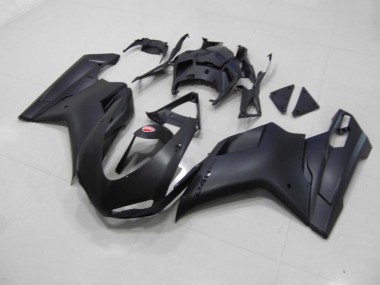 Noir Mat Noir Décalque Carénage Ducati 848 1098 1198 2007-2014 Abordables