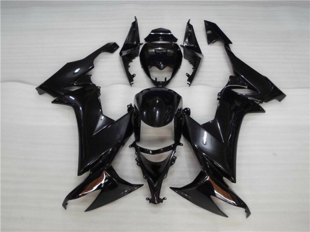 Noir Brillant Carénages Kawasaki ZX10R 2008-2010 Noir Brillant Carénages Kawasaki ZX10R 2008-2010