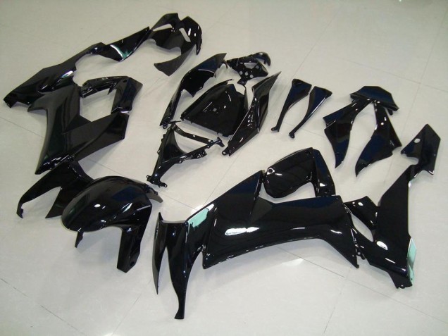 Noir Brillant Carénage Kawasaki ZX10R 2008-2010 Noir Brillant Carénage Kawasaki ZX10R 2008-2010