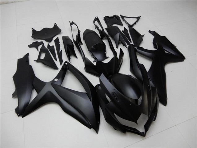 Noir Mat Carénage Suzuki GSXR 600 / 750 K8 2008-2010 Noir Mat Carénage Suzuki GSXR 600 / 750 K8 2008-2010