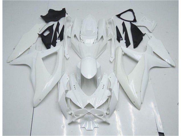 Blanc Carénage Suzuki GSXR 600 / 750 K8 2008-2010 Blanc Carénage Suzuki GSXR 600 / 750 K8 2008-2010