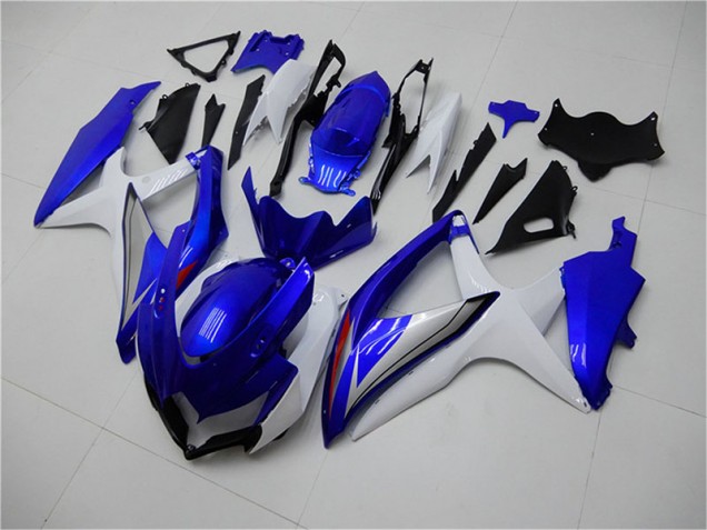 Bleu Blanc Carénage Suzuki GSXR 600 / 750 K8 2008-2010 Bleu Blanc Carénage Suzuki GSXR 600 / 750 K8 2008-2010