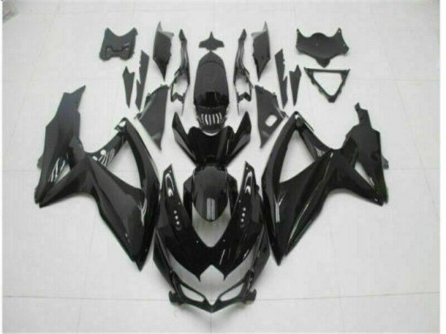 Noir Carénage Suzuki GSXR 600 / 750 K8 2008-2010 Noir Carénage Suzuki GSXR 600 / 750 K8 2008-2010