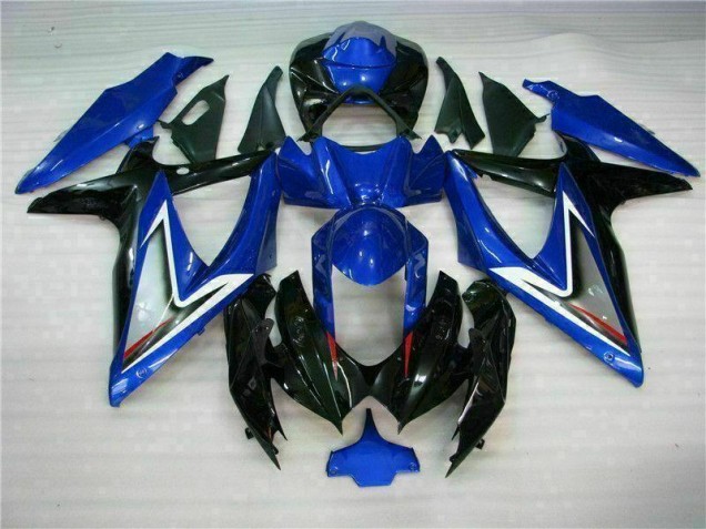 Bleu Noir Carrosserie Suzuki GSXR 600 / 750 K8 2008-2010 Bleu Noir Carrosserie Suzuki GSXR 600 / 750 K8 2008-2010