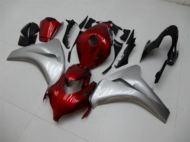 Rouge Argent Carénages Honda CBR 1000 RR 2008-2011 Rouge Argent Carénages Honda CBR 1000 RR 2008-2011