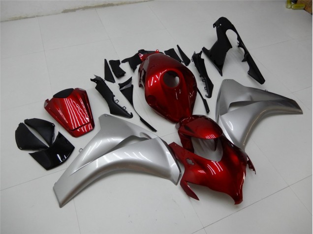 Rouge Argent Carénages Honda CBR 1000 RR 2008-2011 Rouge Argent Carénages Honda CBR 1000 RR 2008-2011
