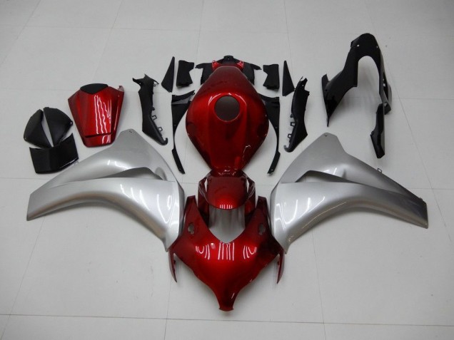 Rouge Argent Carénages Honda CBR 1000 RR 2008-2011 Rouge Argent Carénages Honda CBR 1000 RR 2008-2011