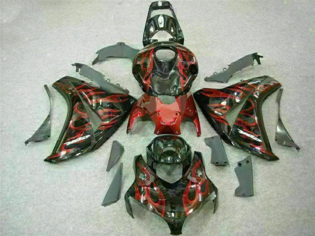 Rouge Flamme Carénages Honda CBR 1000 RR 2008-2011