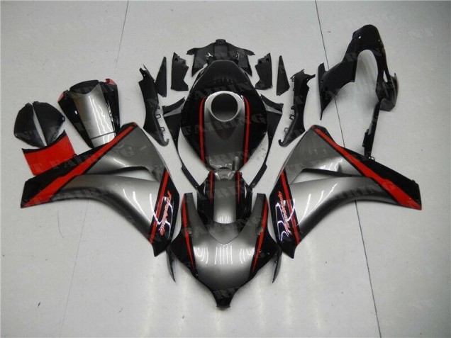 Gris Rouge Noir Carénage Honda CBR 1000 RR 2008-2011