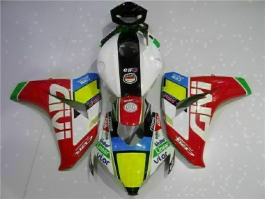 Rouge Blanc Carénages & Carrosserie Honda CBR 1000 RR 2008-2011 Abordables