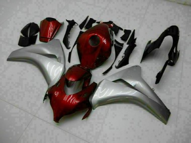 Rouge Argent Carrosserie Honda CBR 1000 RR 2008-2011 Abordables