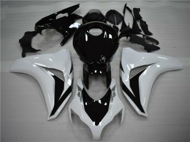 Blanc Noir Kit Carénages Honda CBR 1000 RR 2008-2011 Abordables