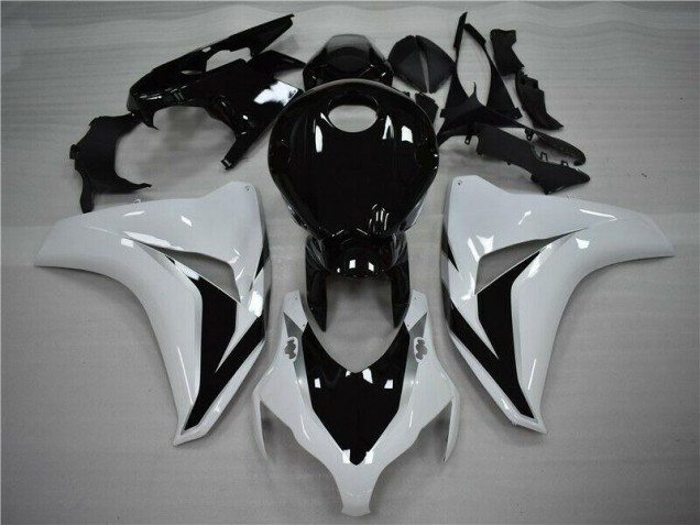 Blanc Noir Kit Carénages Honda CBR 1000 RR 2008-2011 Blanc Noir Kit Carénages Honda CBR 1000 RR 2008-2011