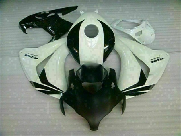 Blanc Noir Carrosserie Honda CBR 1000 RR 2008-2011 Blanc Noir Carrosserie Honda CBR 1000 RR 2008-2011