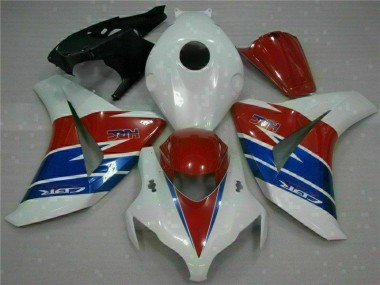 Rouge Blanc Kit Carénages Complet Honda CBR 1000 RR 2008-2011 Abordables
