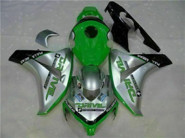 Vert Argent Carénage Honda CBR 1000 RR 2008-2011 Abordables