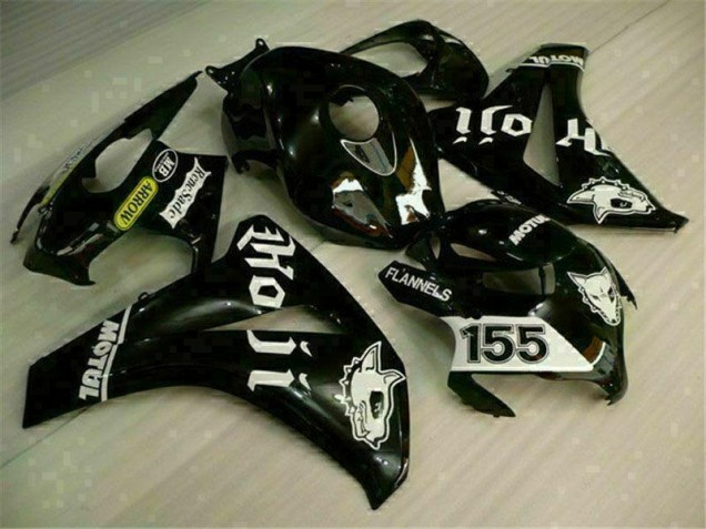 Noir Carrosserie Honda CBR 1000 RR 2008-2011 Noir Carrosserie Honda CBR 1000 RR 2008-2011