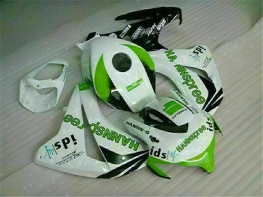 Vert Blanc Carénages Honda CBR 1000 RR 2008-2011 Abordables