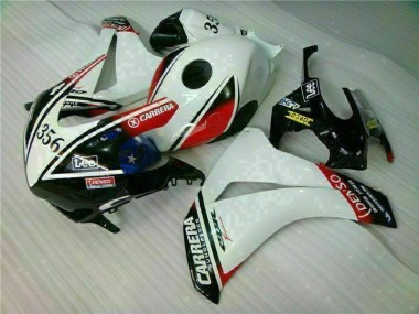 Blanc Noir Carénage Honda CBR 1000 RR 2008-2011 Abordables