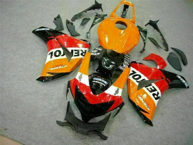 Orange Repsol Kit Carénages Honda CBR 1000 RR 2008-2011 Orange Repsol Kit Carénages Honda CBR 1000 RR 2008-2011