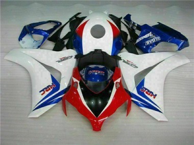 Blanc Bleu Kit Carénages Honda CBR 1000 RR 2008-2011 Abordables
