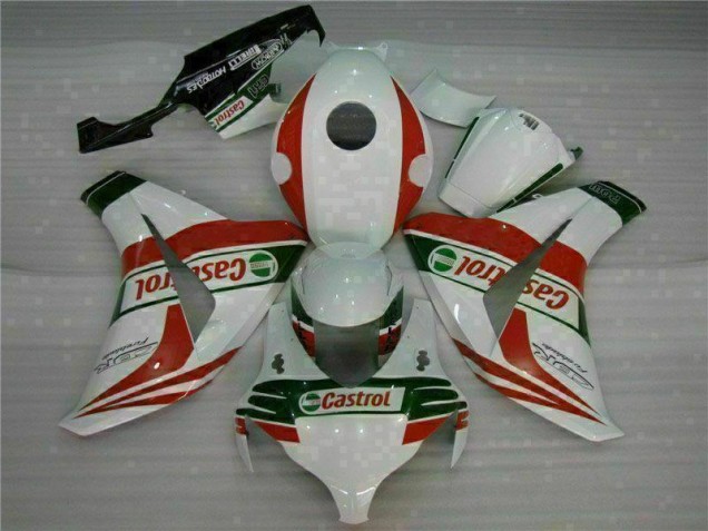 Blanc Rouge Carénages Honda CBR 1000 RR 2008-2011 Blanc Rouge Carénages Honda CBR 1000 RR 2008-2011