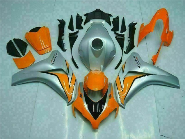 Orange Argent Carénages Honda CBR 1000 RR 2008-2011 Orange Argent Carénages Honda CBR 1000 RR 2008-2011
