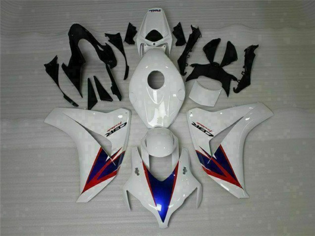 Blanc Bleu Rouge Carénages Honda CBR 1000 RR 2008-2011 Blanc Bleu Rouge Carénages Honda CBR 1000 RR 2008-2011