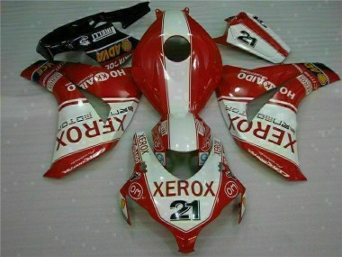 Rouge Xerox 21 Carénage Honda CBR 1000 RR 2008-2011 Abordables