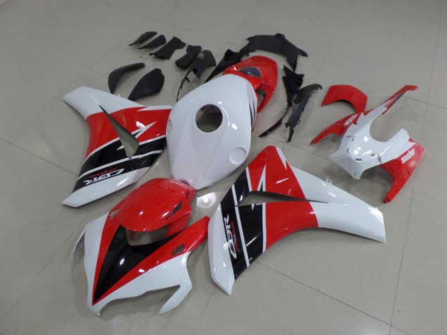 Noir Blanc et Rouge Carénage Honda CBR 1000 RR 2008-2011 Noir Blanc et Rouge Carénage Honda CBR 1000 RR 2008-2011
