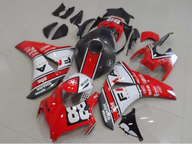 Orange Fiamm 88 Carénage Honda CBR 1000 RR 2008-2011 Orange Fiamm 88 Carénage Honda CBR 1000 RR 2008-2011