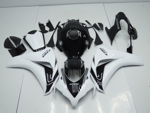 Blanc et Noir Gris Carénage Honda CBR 1000 RR 2008-2011