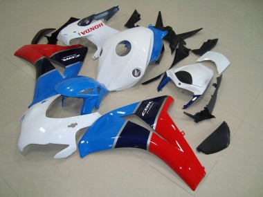 Blanc Bleu Rouge Carénage Honda CBR 1000 RR 2008-2011 Abordables