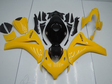 Jaune et Noir Carénage Honda CBR 1000 RR 2008-2011 Abordables
