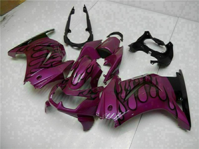 Violet Carénage Kawasaki EX250 2008-2012