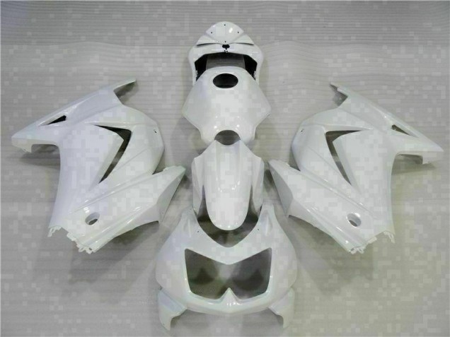 Blanc Carénage Kawasaki EX250 2008-2012