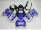 Noir Bleu Carénage Kawasaki EX250 2008-2012