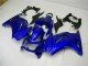 Brillant Bleu Carénage Kawasaki EX250 2008-2012 Brillant Bleu Carénage Kawasaki EX250 2008-2012