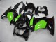 Noir Vert Carénages Kawasaki EX250 2008-2012 Noir Vert Carénages Kawasaki EX250 2008-2012