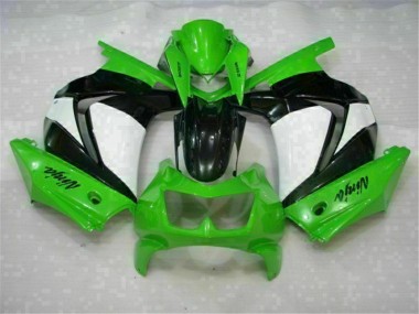 Vert Noir Ninja Kit Carénages Kawasaki EX250 2008-2012 Abordables